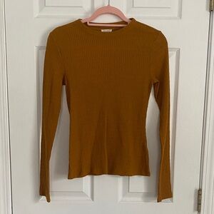 Pilcro NWOT Golden Long Sleeve Top